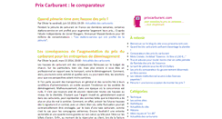 Desktop Screenshot of prixcarburant.com
